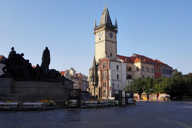 Get to see all sites in one tour - Prague private tour by minivan - New Town drive-by highlights, including Wenceslas Square