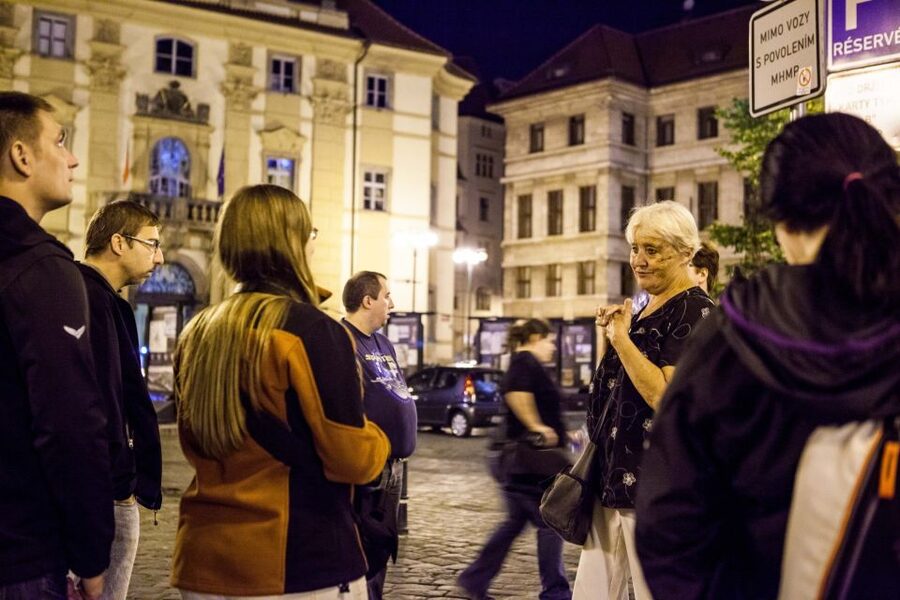 Ghost Walking Tour of Prague - Charles Bridge crossing at night: the “story bridge” moment