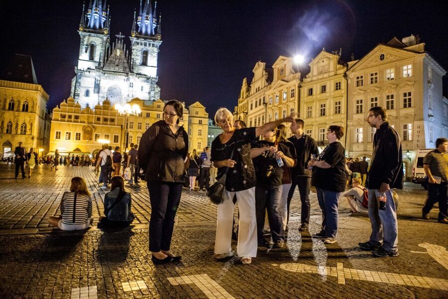 Ghost Walking Tour of Prague - Velkopřevorské Square and Karmelitská Street: moving through Prague’s quieter corners