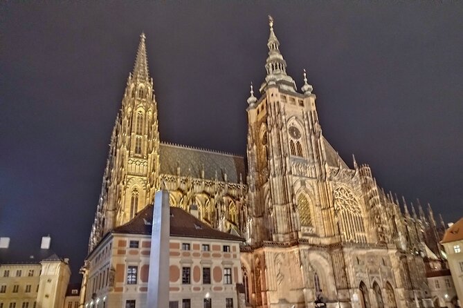 Guided Old Town & Jewish quarter Walking Tour Prague (Tip-based) - Klementinum, Old Town Square, and the Astronomical Clock from the street