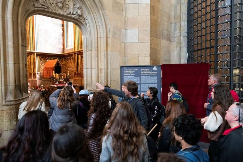Guided Tour of Prague Castle with Ticket and Transport - St. George’s Basilica: Small Scale, Big Impact