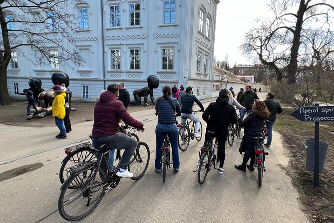 Hidden Prague Bike Tour - The Vltava River banks: your “highway” for Prague scenery