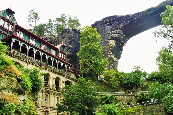 Hiking in Bohemian Switzerland - a day trip from Prague - Picture stops and the reality of rock-formation walking