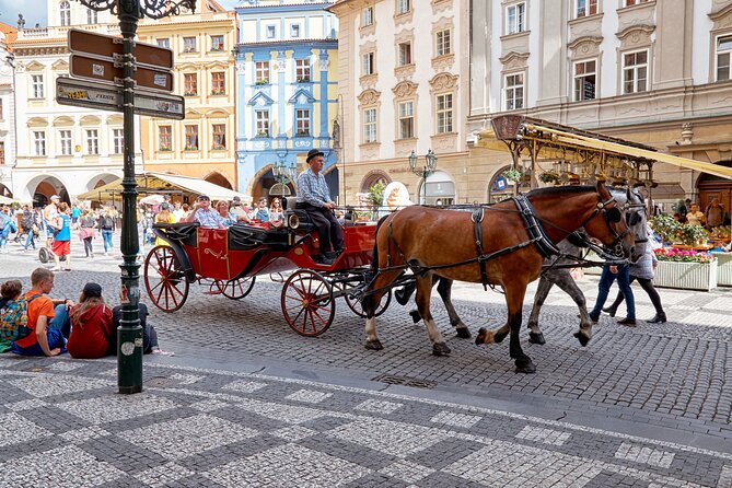 Jewish History and Old Town Walking Tour of Prague - Old Town Square timing: Astronomical Clock in the hour-approach window