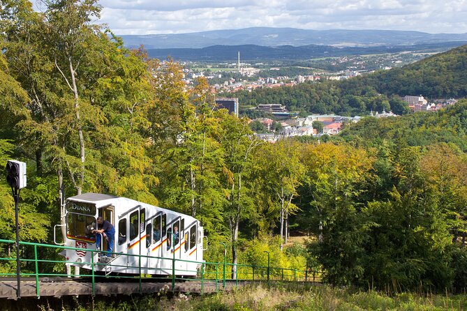 Karlovy Vary All-Inclusive from Prague: Springs, Views & Culture - Diana Lookout Tower by Funicular: The Views You’ll Remember