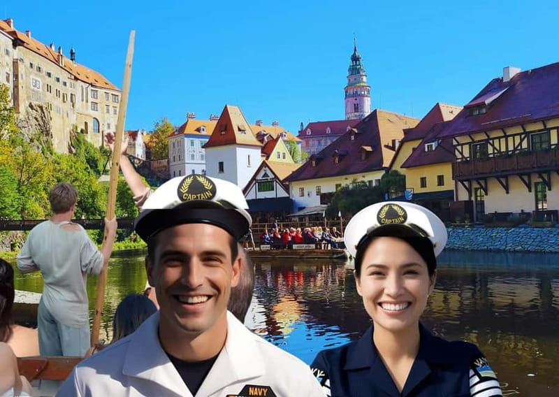 Krumlov's Best Of: River Cruise, Castle Tour & Lunch ☀️| 5h - A 5-hour sampler of Český Krumlov’s big hitters
