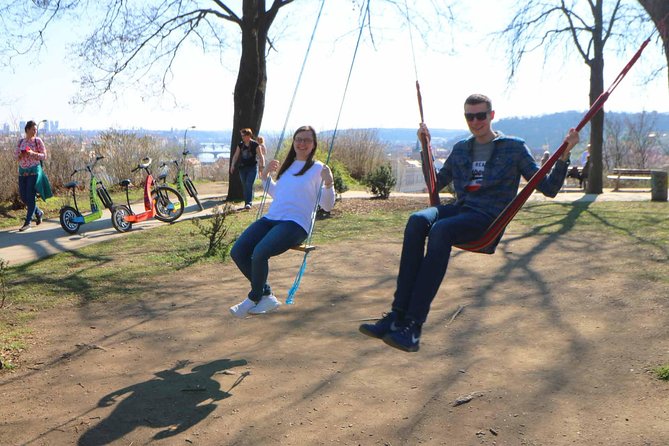 Live-Guided Half-Day Segway & E-Scooter tour - Franz Kafka Museum and the Letná viewpoint plan