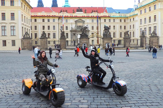 Live-Guided Tour - Trike-Harley Adventure of Prague - The Route in Plain English: Lennon Wall to the Old Jewish Cemetery
