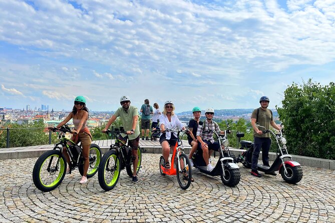 Live-Guided ️Trike-Harley️ Viewpoints tour of Prague - The highlights loop: Lennon Wall, Kampa Park, and a church stop with local charm