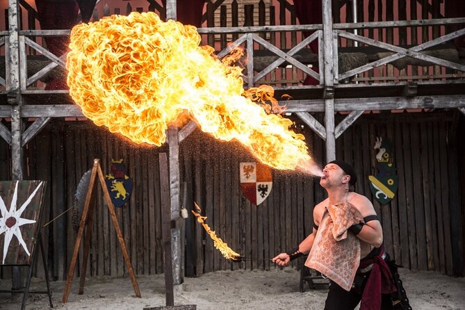 Medieval Dinner Show Castle and Brewery Tour with Hotel pick up - Key points before you go