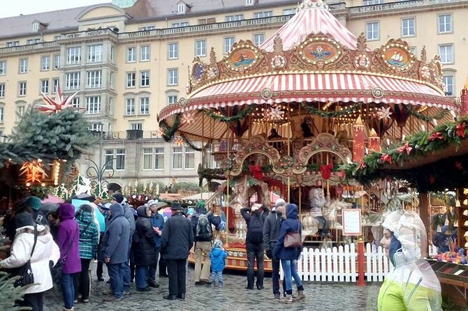 Meissen and Dresden Christmas Market Full Day Private Tour from Prague - Albrechtsberg Palace, then Zwinger: how Dresden rebuilt itself