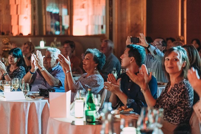 Mozart Concert and Dinner in Prague - Table choices in Prague: 8-seaters, tables for two, and balconies