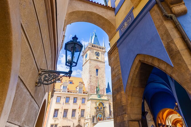 One Prague Tour: Old Town Road with local Food & Beer ️ - Where the Route Shows Power: Powder Tower and the Royal Path