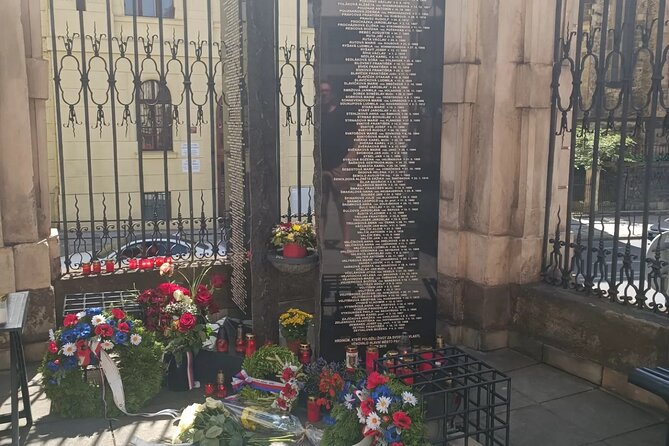 Operation Anthropoid Tours & Lidice Village in Detail - Stop 5: Operation Anthropoid Memorial, Old Photos, and a Czech Beer Pint