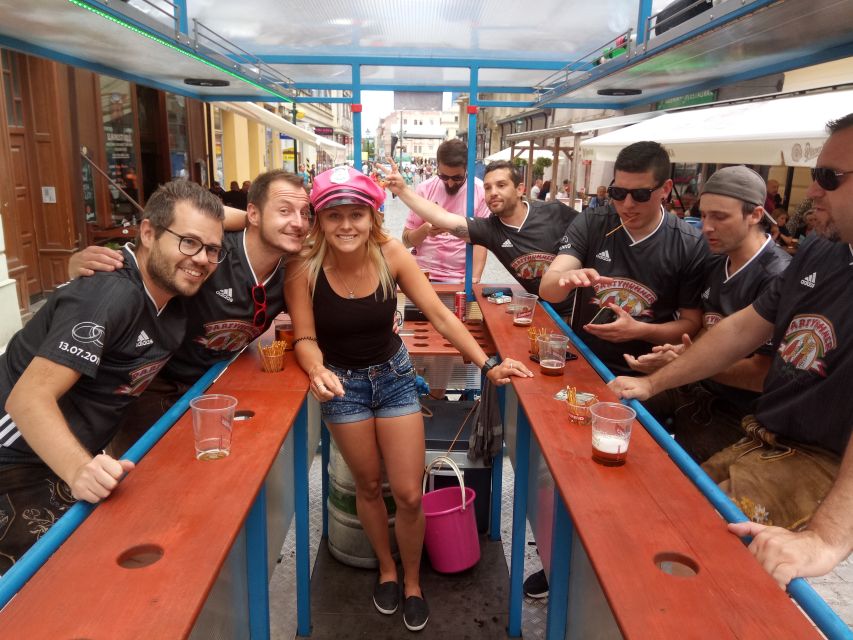 Pilsen: 1.5-Hour Beer Bike with Unlimited Beer - Unlimited Pilsner premium draft, plus the non-alcoholic route
