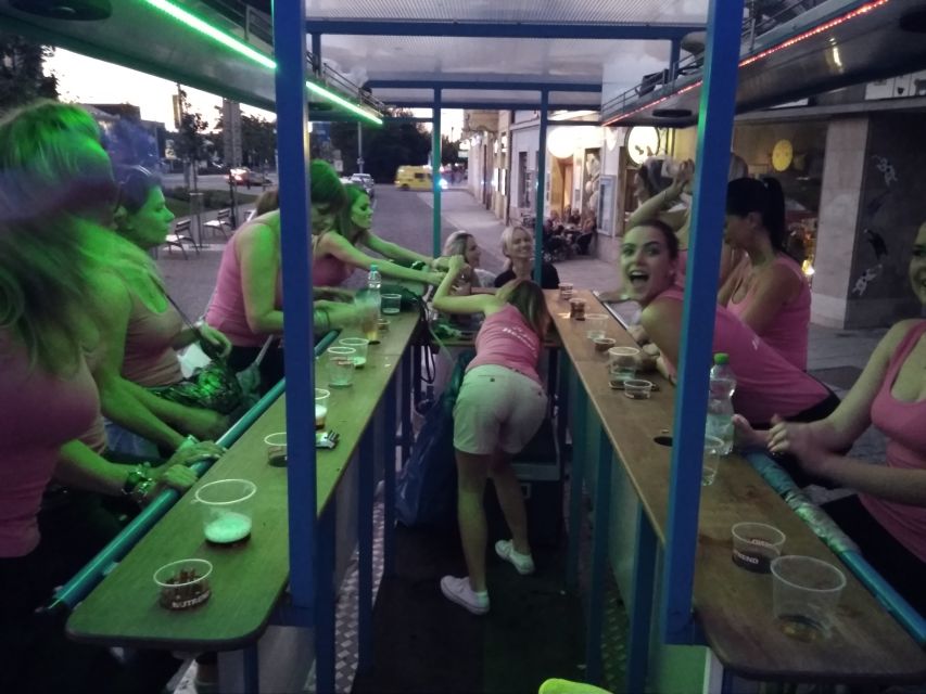 Pilsen: 1.5-Hour Beer Bike with Unlimited Beer - Price and value: $587 per group up to 14, when it makes sense