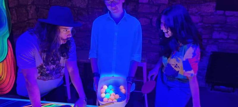Ping pong or shuffleboard for up to 6 players - Who should book this, and who should skip it