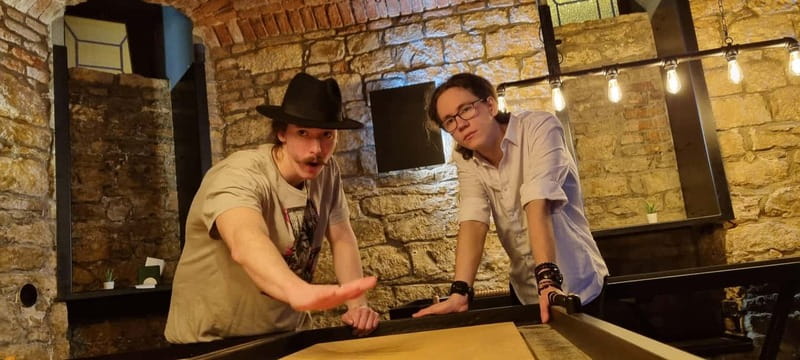 Ping pong or shuffleboard for up to 6 players - Should you book Crew Bar Prague for ping pong or shuffleboard?