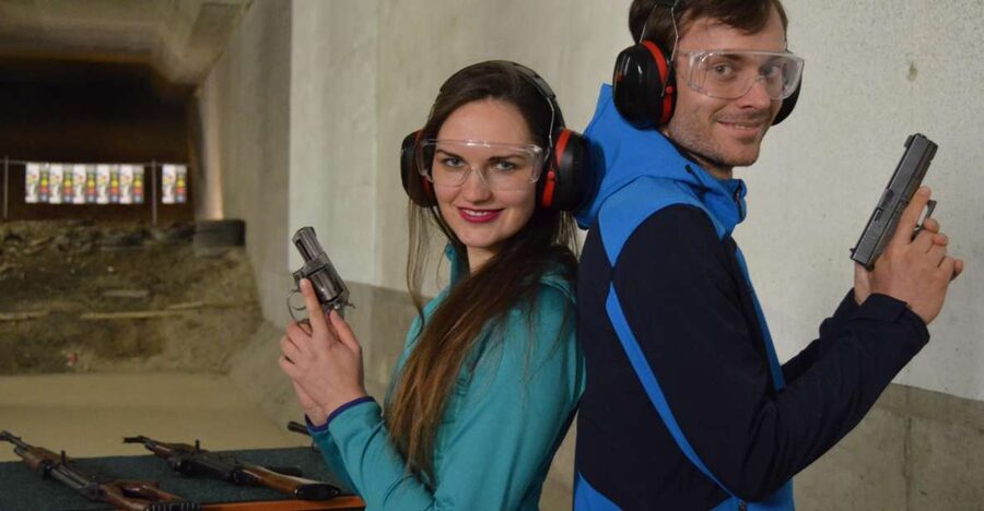 Prague: 1.5-Hour AK47 Shooting Range Experience - The modern range setup: where you stand and what the program covers