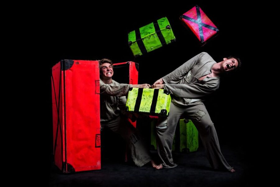 Prague: 1.5-Hour Black Light Theater Srnec Performance - The seating reality: a small theater where sightlines matter
