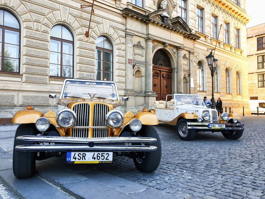 Prague: 1.5–Hour Vintage Car Tour - Prague in 90 Minutes, from a Heated Vintage Ride