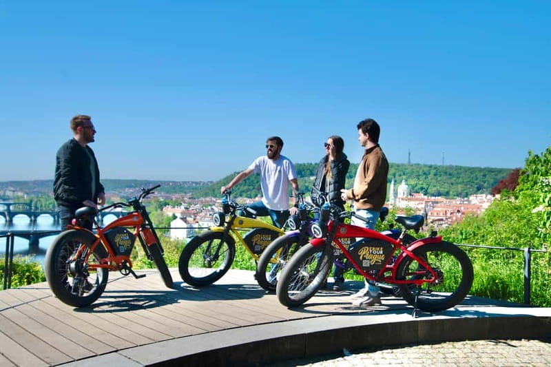Prague: 10 Must-See Landmarks & Viewpoints on E-Bike Tour - Why a fat e-bike gets you the most Prague in 2 hours