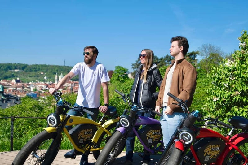 Prague: 10 Must-See Landmarks & Viewpoints on E-Bike Tour - Charles Bridge to Lesser Town: classic streets, quick stops, real local flavor