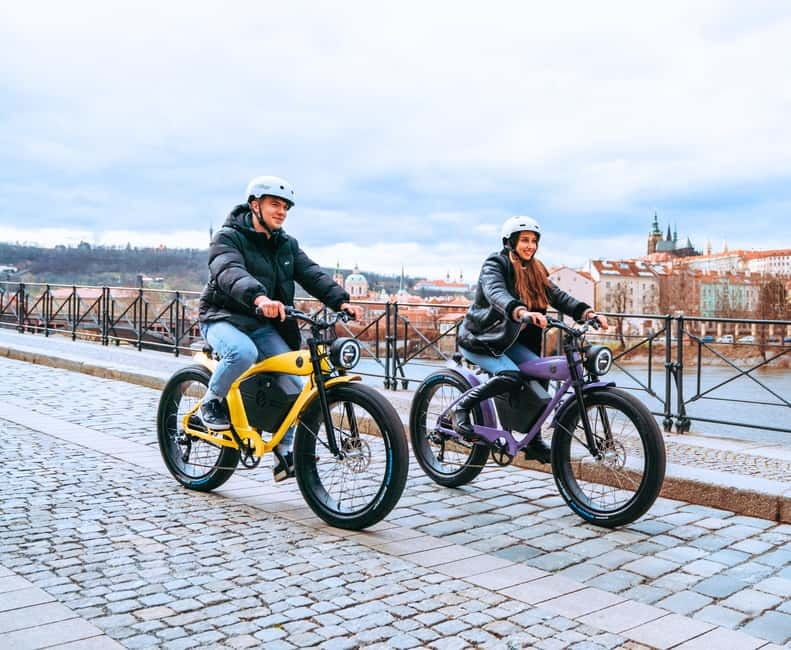Prague: 10 Must-See Landmarks & Viewpoints on E-Bike Tour - Rudolfinum, Charles University, and Josefov: history plus the ride rhythm