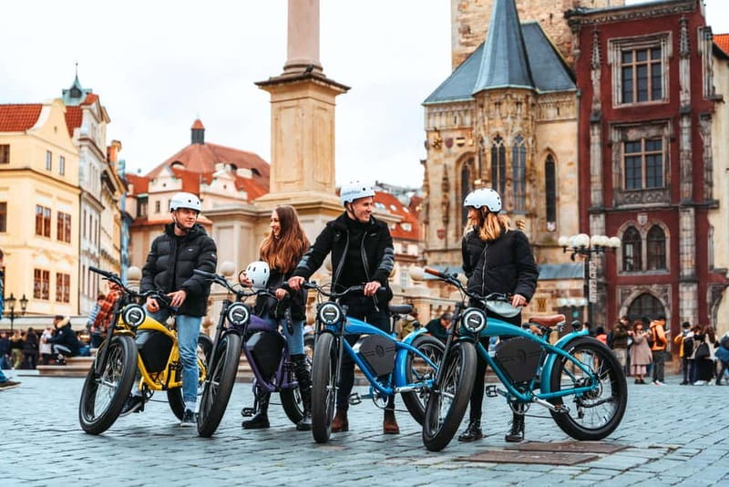 Prague: 10 Must-See Landmarks & Viewpoints on E-Bike Tour - Letná Park and the giant metronome: where Prague turns into a postcard