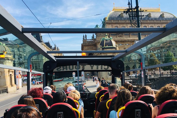 Prague 2-hour Panoramic Bus Tour - Open-bus panoramas, big windows, and the 26-language headset