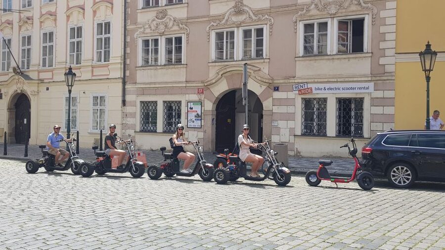 Prague: 2-Hour Trike Live Guided Tour of Old Town - Meet-up Near the Embassy of Japan, Then a Real Safety Brief