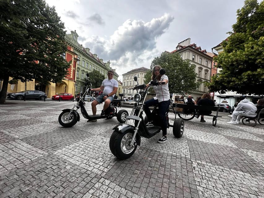 Prague: 2 hours FUN TRIKE tour in Prague with guide - Price and Value at $77 for Two Hours