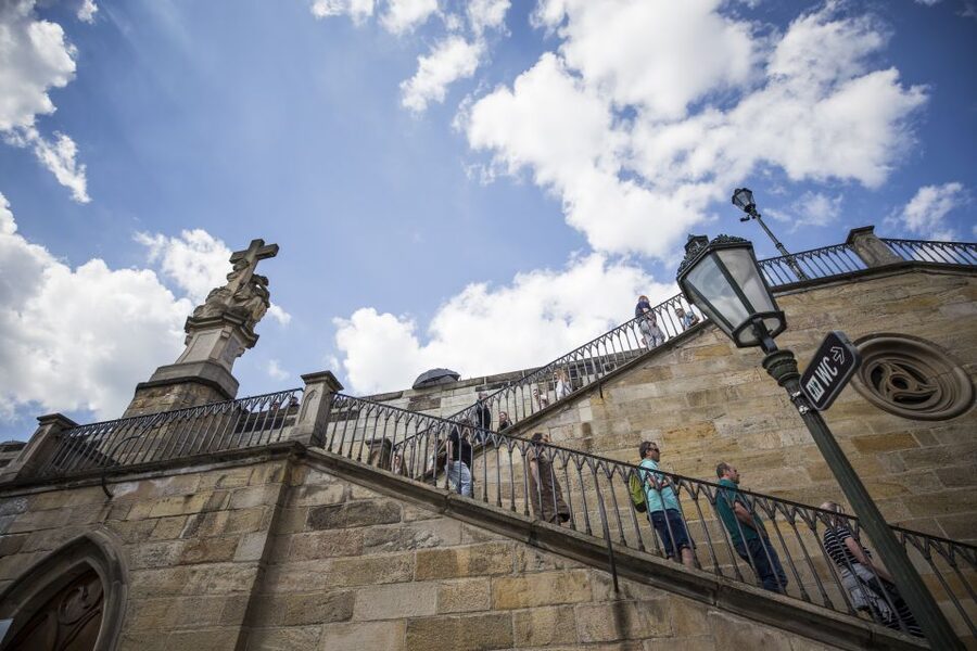 Prague: 3–Hour Castle Grounds Walking Tour and River Cruise - Prague Castle complex grounds: what you see and what you skip