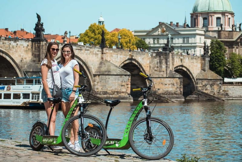 Prague: 3-Hour E-Scooter Tour in German - Letná Park Metronome: the viewpoint that sets the tone