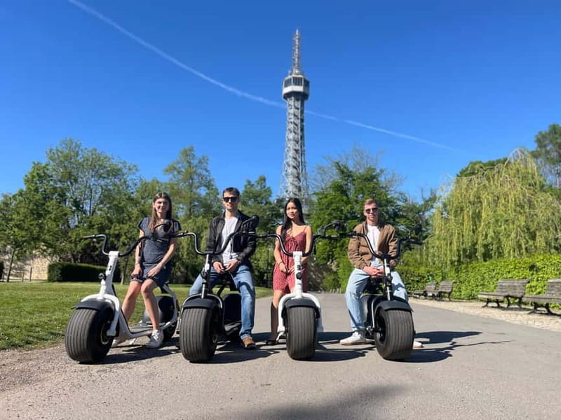 Prague: 3-Hour Fat Tire E-Scooter Tour - Letná Park Viewpoints and the Big Prague First Impression