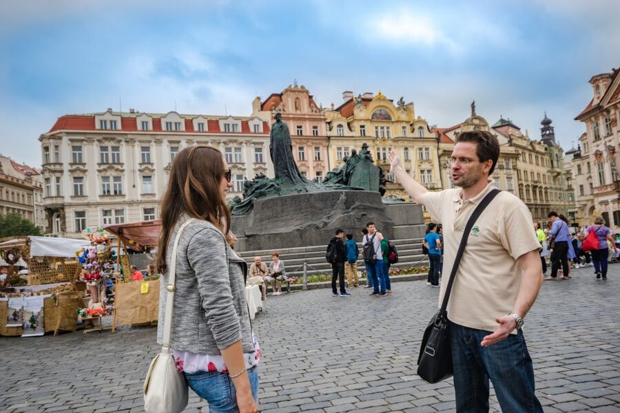 Prague: 3-Hour Walking Tour of Old Town & Prague Castle - Prague Castle exteriors: getting oriented without buying tickets