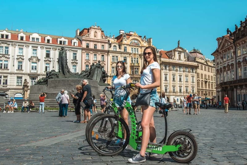 Prague: 4 Hours Grand City Tour by Segway & E-Scooter - Segway plus e-scooter is the right mix for seeing Prague fast