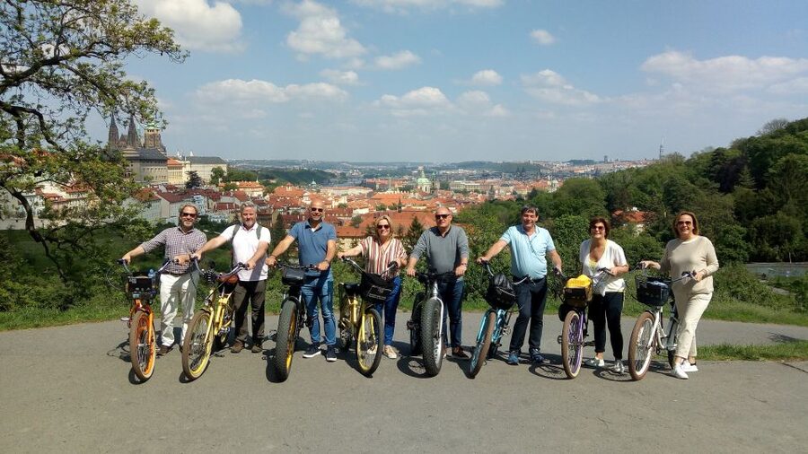 Prague: 7 Best Viewpoints of Prague E-Bike Tour - Old Town and Lesser Town, the neighborhoods that shape the day