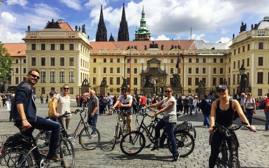 Prague "ALL-IN-ONE" City E-Bike Tour - Lesser Town and Kampa Island: where the city feels calmer