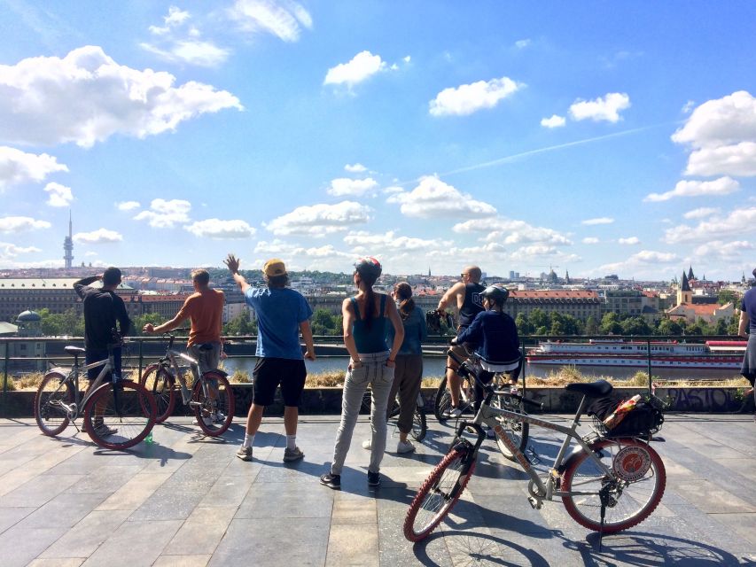 Prague "ALL-IN-ONE" City E-Bike Tour - John Lennon Wall, Josefov, Charles Bridge, and Old Town Square