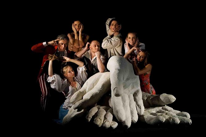 Prague 'Antologia' Black Light Show by Black Light Theatre Srnec - The Venue Experience: Small Room, Real People, Mixed Comfort