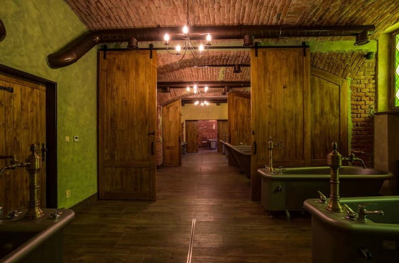 Prague: Beer and Wine Spa Bath with Salt Cave Experience - Wine bath details: red wine extracts, lavender, honey, and oils