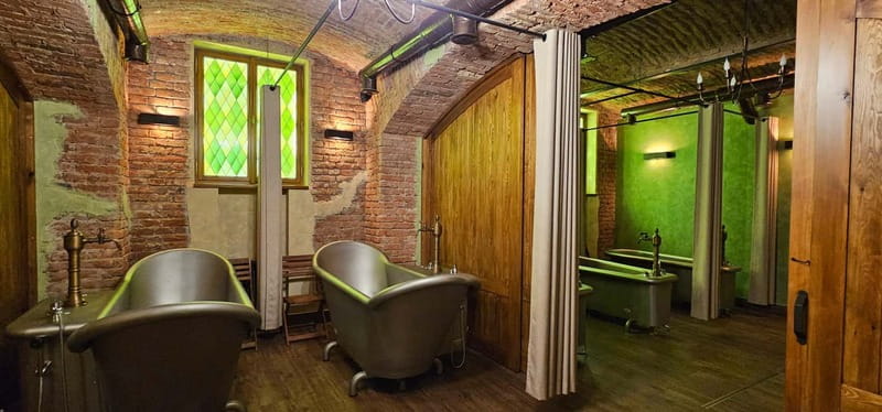 Prague: Beer and Wine Spa Bath with Salt Cave Experience - Salt cave relaxation: largest in Prague and dry salt therapy