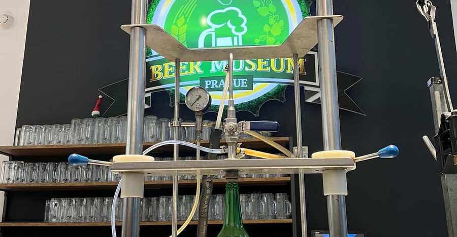 Prague: Beer Museum Tour with Tasting and Beer Bottling - Museum stops with artifacts, videos, and a working beer model
