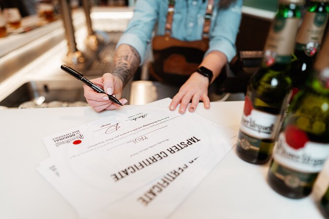 Prague Beer Pouring Class at Pilsner Urquell - Technique Basics You Can Actually Use Later