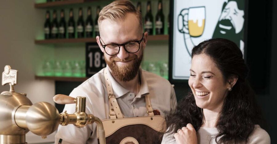 Prague: Beer Pouring Class at Pilsner Urquell Experience - Tapster Academy Setup at the Pilsner Urquell Experience