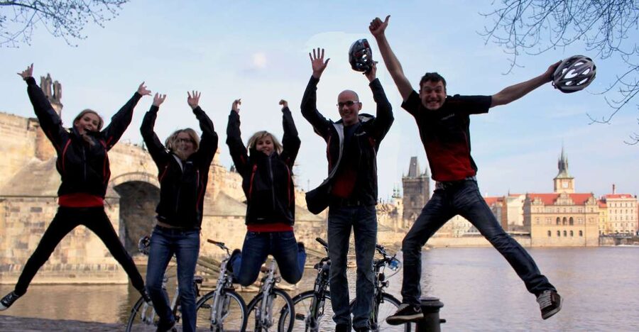Prague: Bike or E-Bike City Tour with A Local Guide - Petřín Park and the Lennon Wall: Green Space Meets Pop-Style Prague