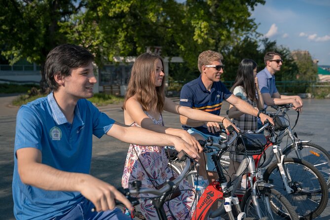 Prague Bike Tour - The halfway pub stop on the Vltava River