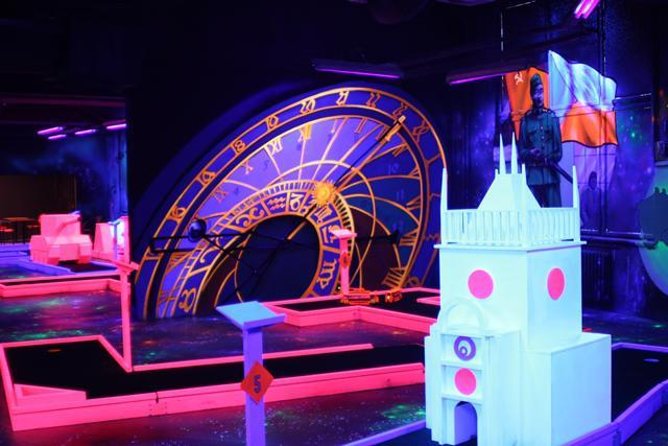 Prague Black Light Mini Golf Admission Ticket - Key Highlights You Will Actually Care About