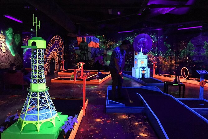 Prague Black Light Mini Golf Admission Ticket - Timing Your Day: The 1:00 pm Start and Daily Hours